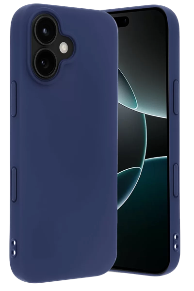 Apple iPhone 17 First Silikon - Lacivert