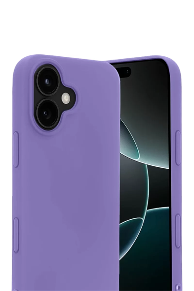 Apple iPhone 17 First Silikon - Lila