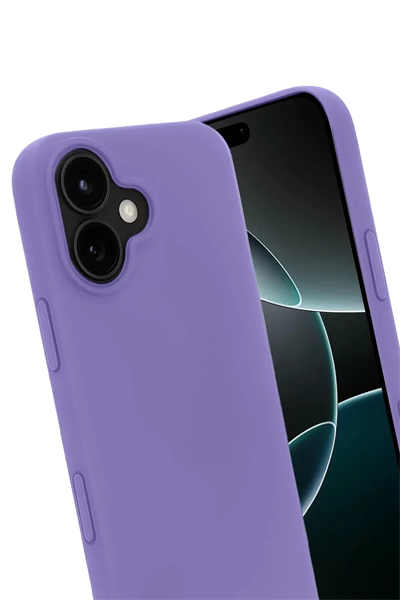 Apple iPhone 17 First Silikon - Lila