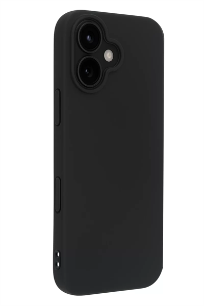 Apple iPhone 17 First Silikon - Siyah