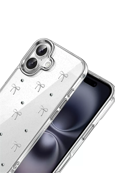 Apple iPhone 17 Fiyonk Desenli Kapak - Desen 5