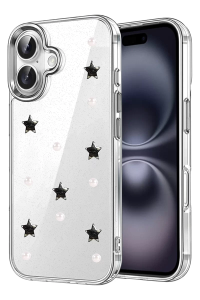 Apple iPhone 17 Fiyonk Desenli Kapak - Desen 7