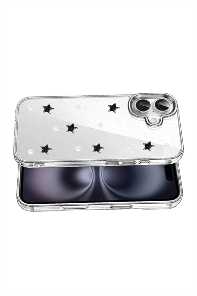 Apple iPhone 17 Fiyonk Desenli Kapak - Desen 7