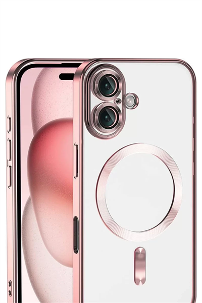 Apple iPhone 17 Kross Magneticsafe Kapak - Rose
