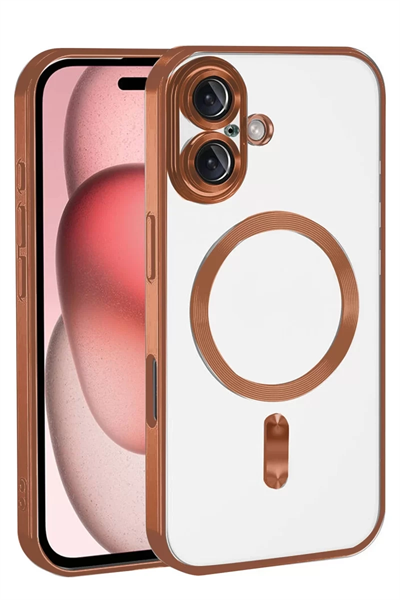 Apple iPhone 17 Kross Magneticsafe Kapak - Turuncu