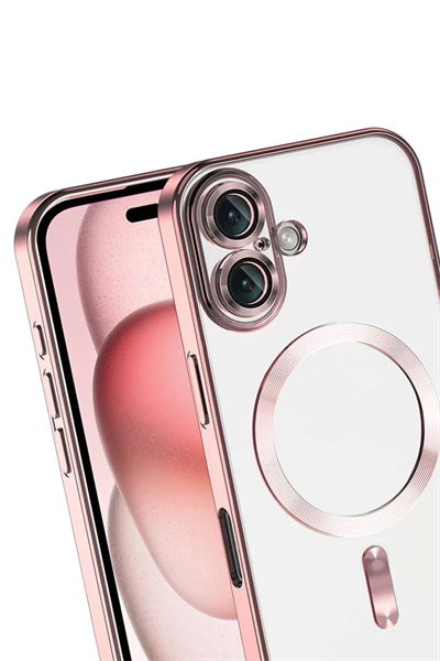 Apple iPhone 17 Kross Magneticsafe Kapak - Rose