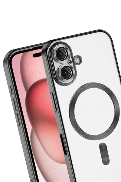 Apple iPhone 17 Kross Magneticsafe Kapak - Siyah