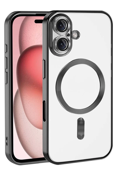 Apple iPhone 17 Kross Magneticsafe Kapak - Siyah