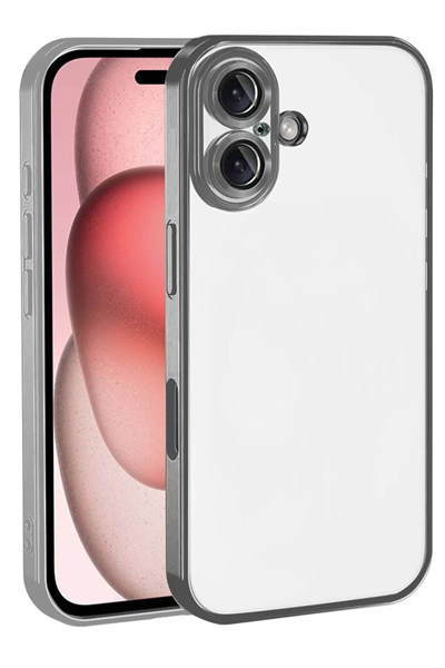 Apple iPhone 17 Lensli Silikon - Titan Gri