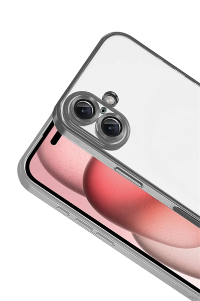Apple iPhone 17 Lensli Silikon - Titan Gri
