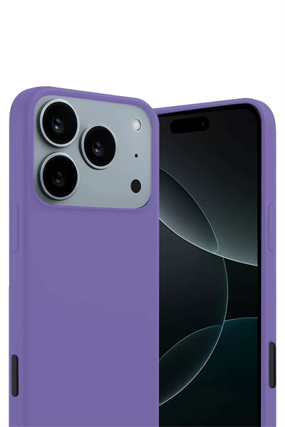 Apple iPhone 17 Pro First Silikon - Lila