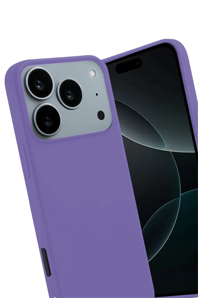 Apple iPhone 17 Pro First Silikon - Lila