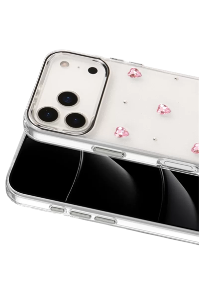 Apple iPhone 17 Pro Fiyonk Desenli Kapak - Desen 3