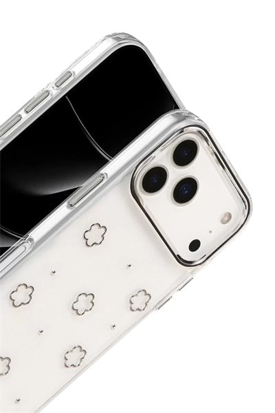 Apple iPhone 17 Pro Fiyonk Desenli Kapak - Desen 2