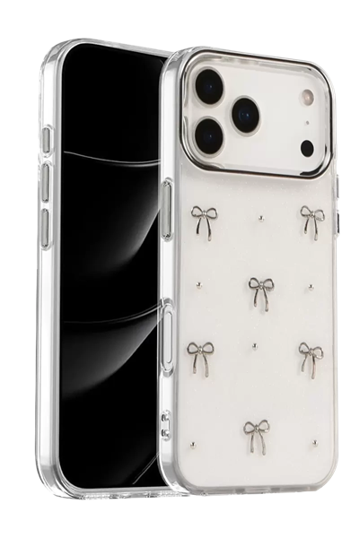 Apple iPhone 17 Pro Fiyonk Desenli Kapak - Desen 5