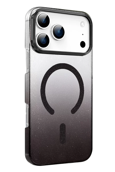 Apple iPhone 17 Pro Glossy Magsafe Kapak - Siyah