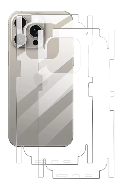 Apple iPhone 17 Pro Max 360 Mat Full Body Arka Koruyucu