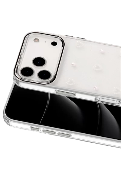 Apple iPhone 17 Pro Max Fiyonk Desenli Kapak - Desen 10