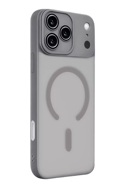 Apple iPhone 17 Pro Max Jota Lensli Magsafe Kapak - Titan Gri