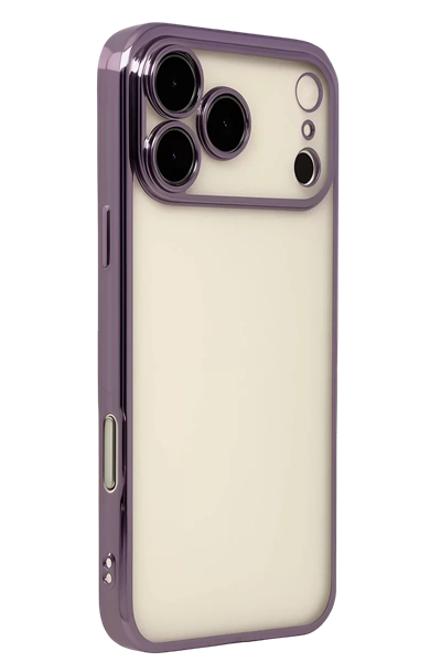 Apple iPhone 17 Pro Max Lensli Silikon - Mor