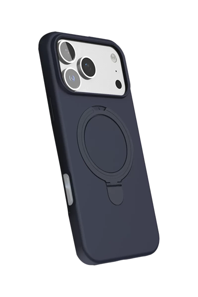Apple iPhone 17 Pro Regal Magsafe Standlı Kapak - Lacivert