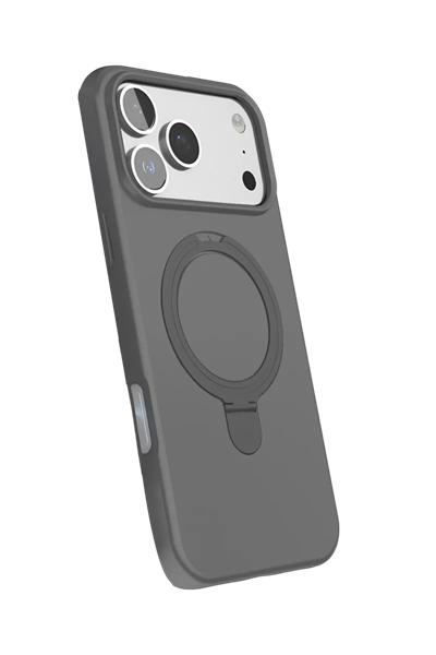 Apple iPhone 17 Pro Regal Magsafe Standlı Kapak - Titan Gri