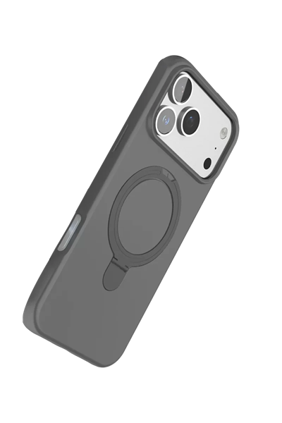Apple iPhone 17 Pro Regal Magsafe Standlı Kapak - Titan Gri