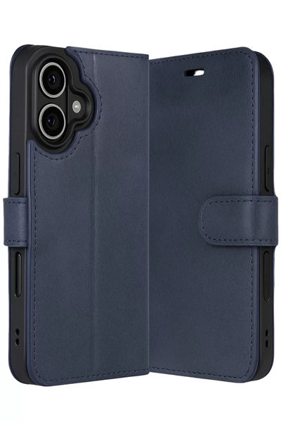 Apple iPhone 17 Trend S Plus Kapaklı Kılıf - Lacivert