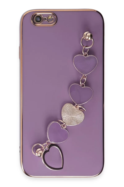 Apple iPhone 6 Kılıf Esila Silikon - Mor