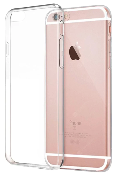 Apple iPhone 6 Kılıf Lüx Şeffaf Silikon