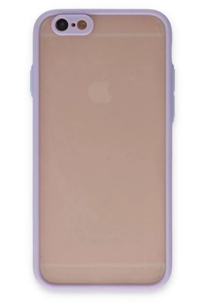 Apple iPhone 6 Kılıf Montreal Silikon Kapak - Mor