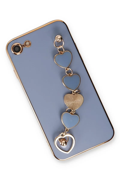 Apple iPhone 7 Kılıf Esila Silikon - Gri