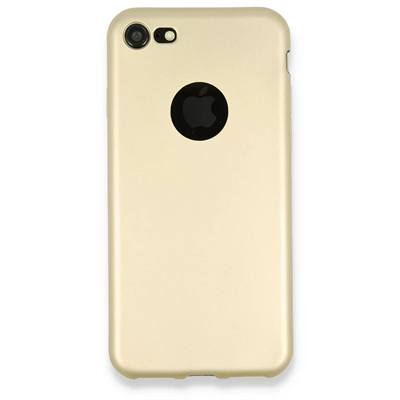 Apple iPhone 7 Kılıf First Silikon - Gold