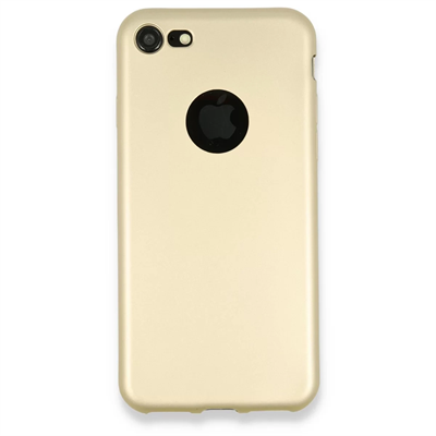 Apple iPhone 7 Kılıf First Silikon - Gold