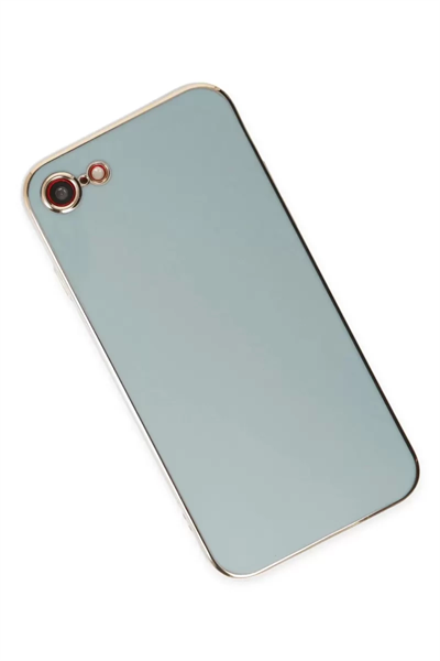 Apple iPhone 7 Kılıf Volet Silikon - Açık Yeşil