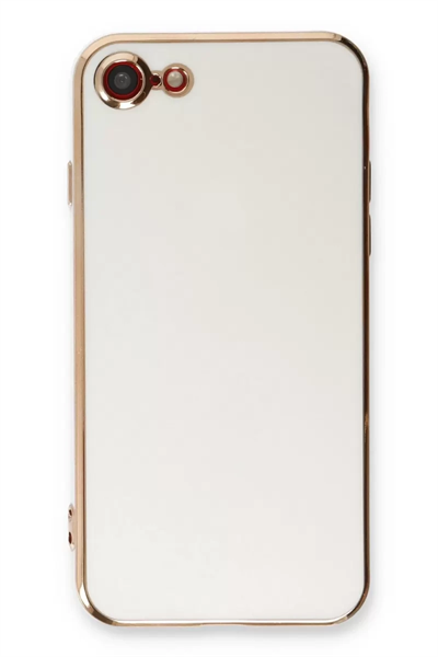Apple iPhone 7 Kılıf Volet Silikon - Beyaz