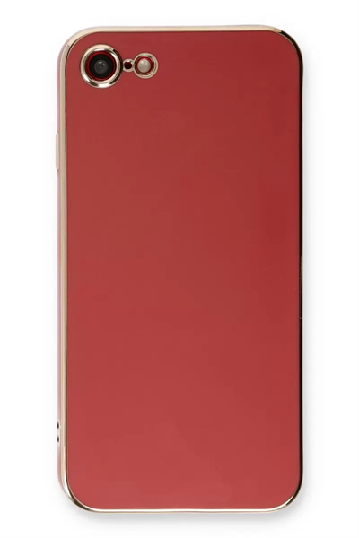 Apple iPhone 7 Kılıf Volet Silikon - Kırmızı