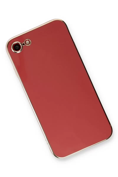 Apple iPhone 7 Kılıf Volet Silikon - Kırmızı