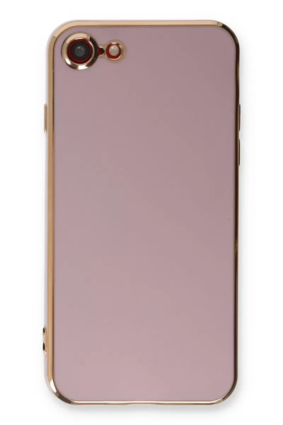 Apple iPhone 7 Kılıf Volet Silikon - Mor