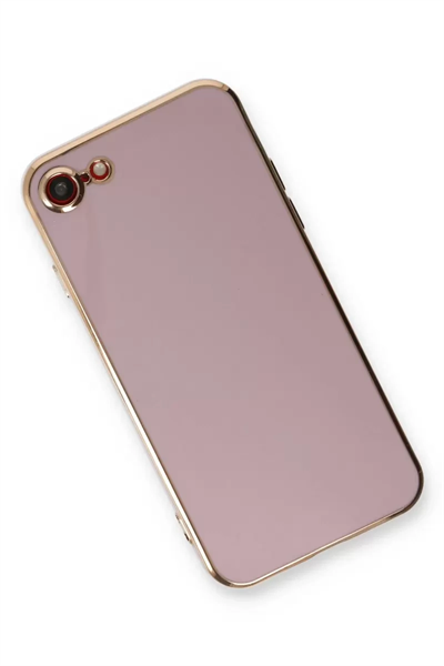 Apple iPhone 7 Kılıf Volet Silikon - Mor