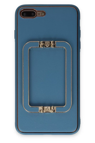 Apple iPhone 7 Plus Kılıf Coco Elit Kapak - Mavi
