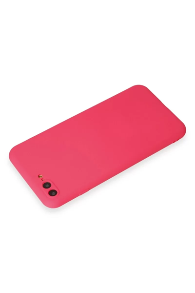Apple iPhone 7 Plus Kılıf First Silikon - Pembe