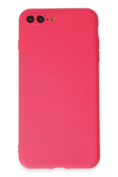 Apple iPhone 7 Plus Kılıf First Silikon - Pembe