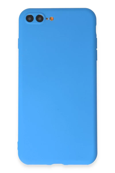 Apple iPhone 7 Plus Kılıf First Silikon - Mavi