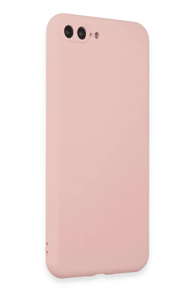 Apple iPhone 7 Plus Kılıf First Silikon - Rose Gold