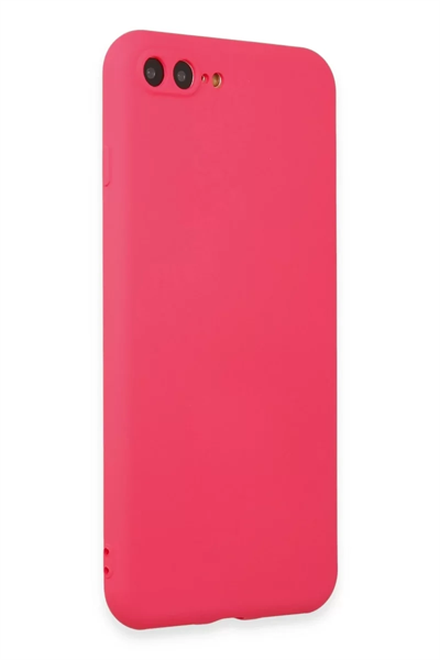 Apple iPhone 7 Plus Kılıf First Silikon - Pembe