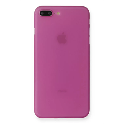 Apple iPhone 7 Plus Kılıf PP Ultra İnce Kapak - Pembe