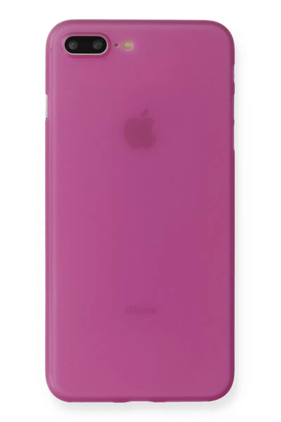 Apple iPhone 7 Plus Kılıf PP Ultra İnce Kapak - Pembe