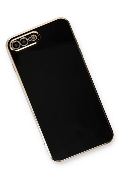 Apple iPhone 7 Plus Kılıf Volet Silikon - Siyah