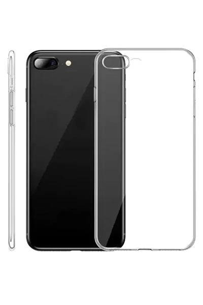 Apple iPhone 8 Plus Kılıf Lüx Şeffaf Silikon